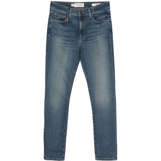 Nili Lotan jeans skinny a vita media - blu