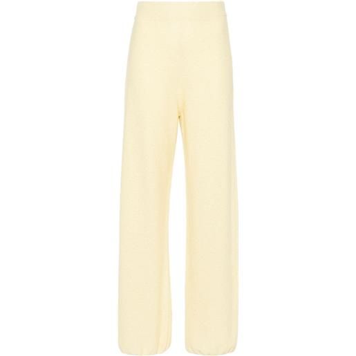 Fabiana Filippi pantaloni con paillettes - giallo