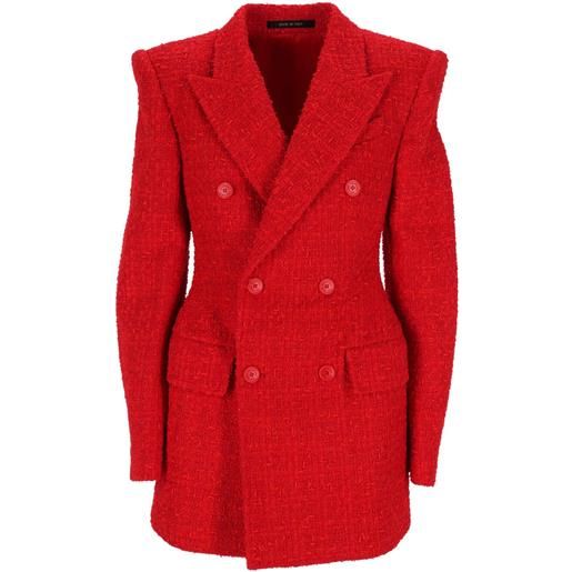 BALENCIAGA giacca blazer in tweed balenciaga
