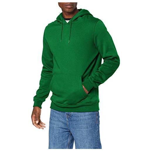 Build Your Brand heavy hoody giacca, verde (neo mint), 4xl uomo