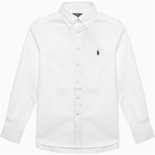 Polo Ralph Lauren camicia button-down bianca in cotone