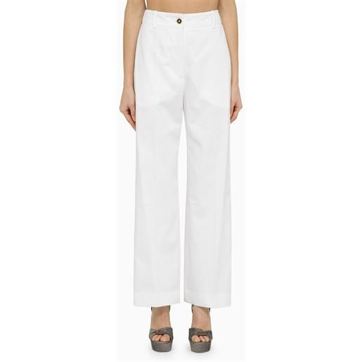 Patou pantalone strutturato bianco