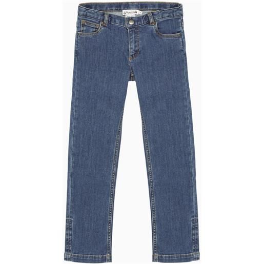 Bonpoint jeans regolare blu in denim