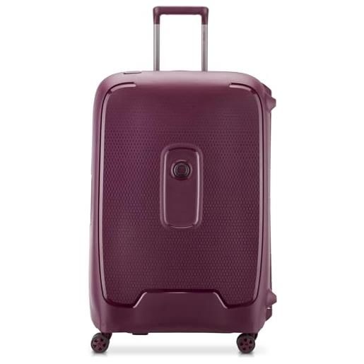 DELSEY PARIS, moncey, valise, grande taille rigide matière recyclée et recyclable, 76x52x30 cm, 97 litres, , viola
