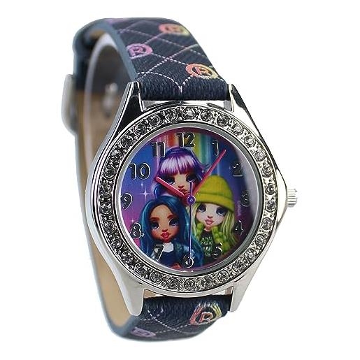 Vadobag rainbow high orologio analogico da polso per bambini - colore navy