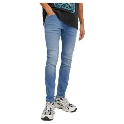 JACK & JONES jjiliam jjoriginal mf 770 noos jeans, blu denim, 32w x 32l uomo