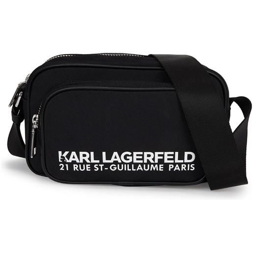 Karl Lagerfeld borsa a spalla rue st-guillaume media - nero