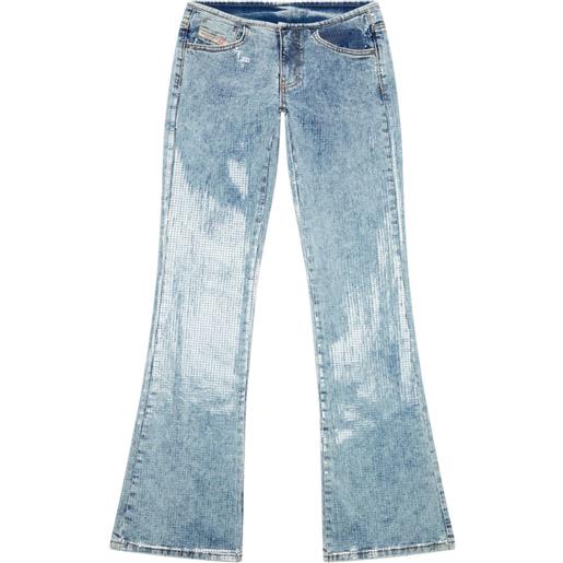 Diesel jeans svasati a vita media - blu