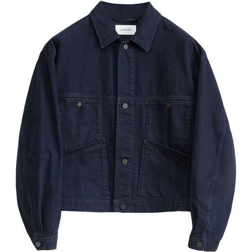 LEMAIRE giacca-camicia - blu
