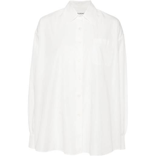 OUR LEGACY camicia borrowed - bianco