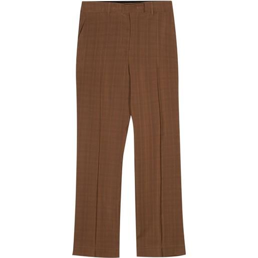 Semicouture pantaloni dritti - marrone