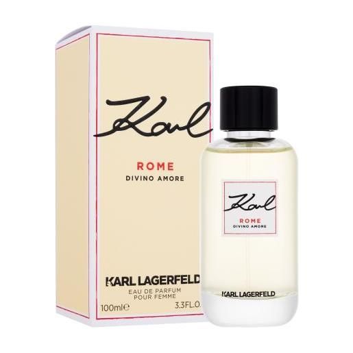 Karl Lagerfeld karl rome divino amore 100 ml eau de parfum per donna