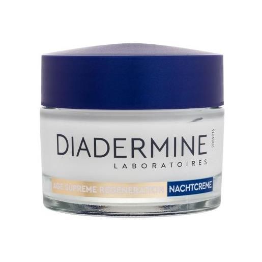Diadermine age supreme regeneration night cream crema notte contro i segni dell'invecchiamento 50 ml per donna