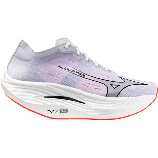 Mizuno wave rebellion pro 2(m) running shoes bianco eu 40 uomo