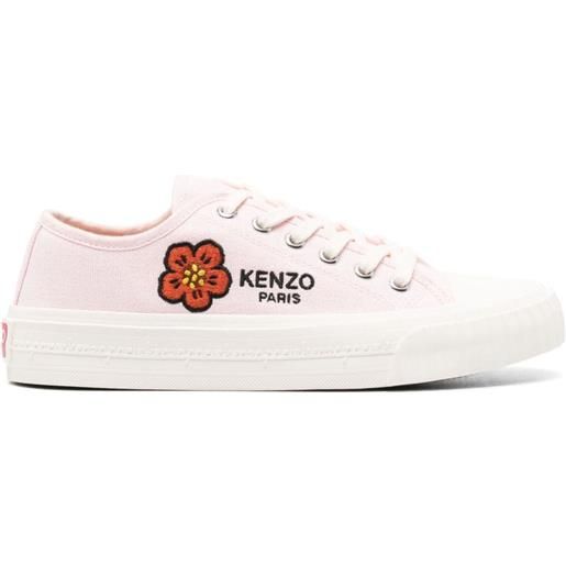 Kenzo sneakers con ricamo boke flower - rosa