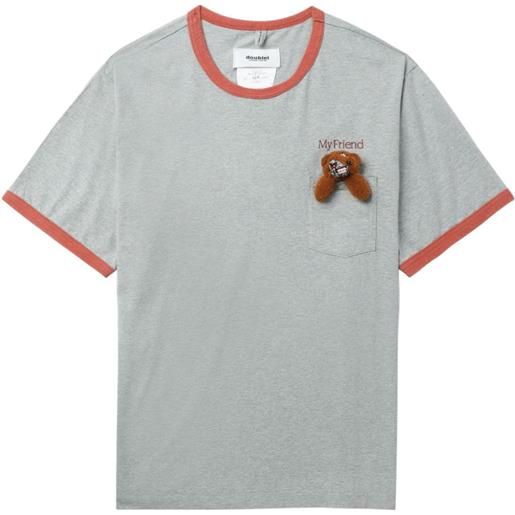 Doublet t-shirt terminator teddy bear - grigio