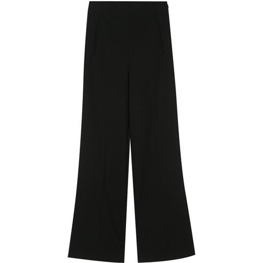 Roland Mouret pantaloni a gamba ampia - nero