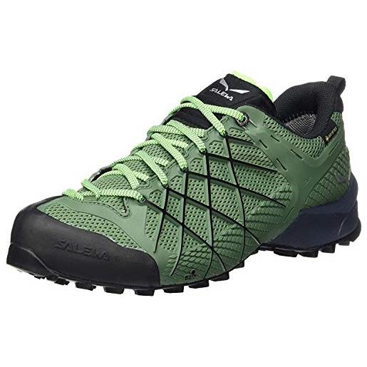 SALEWA ms wildfire gtx, scarpe da trekking uomo, verde myrtle fluo green, 44.5 eu