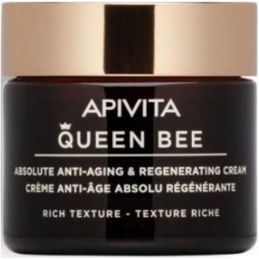 Apivita queen bee crema viso anti-età rich texture 50ml