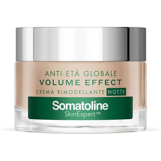 Somatoline skinexpert volume effect crema viso notte trattamento rimodellante biopeptidi 50ml