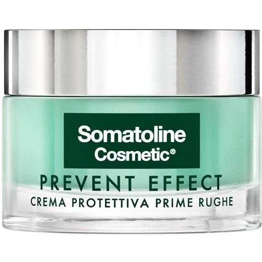 Somatoline skinexpert prevent effect crema giorno protettiva prime rughe trattamento viso idratante pre-probiotici fitolipsomi 50ml