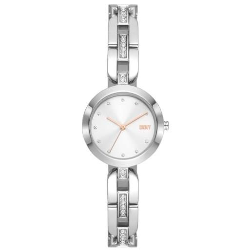 DKNY orologio analogico al quarzo donna con cinturino in acciaio inossidabile ny6674