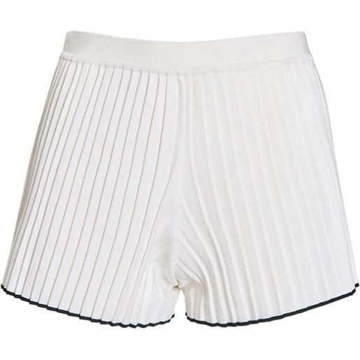 JACQUEMUS shorts le short maille plissé in maglia