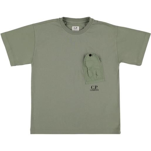 C.P. COMPANY t-shirt in jersey di cotone / tasca