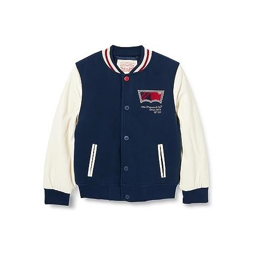 Levi's kids giacca lvb varsity 9eh926 capispalla pesanti, vestito blues, 14 anni bambini e ragazzi