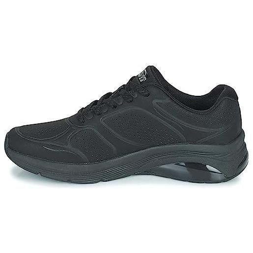 Skechers skech-air extreme 2.0, scarpe da ginnastica donna, nero, 36.5 eu