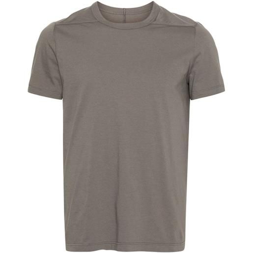 Rick Owens t-shirt short level t - marrone