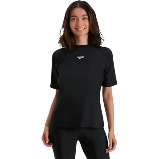 SPEEDO womens short sleeve swim tee t-shirt da bagno donna