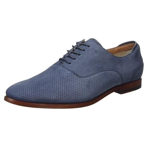 Aldo coallan - scarpe basse stringate da uomo, blu (medium blue / 6), 47 eu (13 uk)