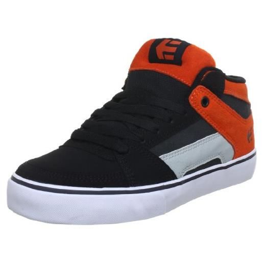 Etnies rvm smu 4107000197-548, sneaker uomo, nero (schwarz (black/black/orange 548)), 39