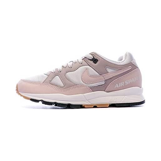Nike wmns air span ii, scarpe da ginnastica donna, grigio (vast grey/barely rose/particle rose 001), 41 eu