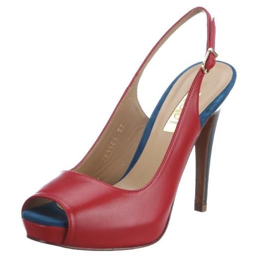 Lodi londra 13970, sandali donna, rosso (rot (rojo)), 35