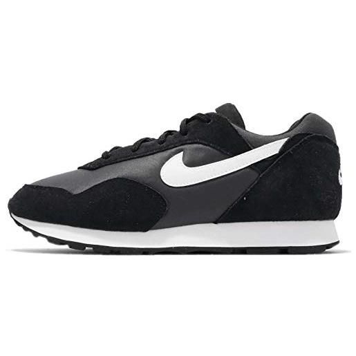 Nike w outburst, scarpe running donna, nero (black/white/anthracite 001), 38 eu