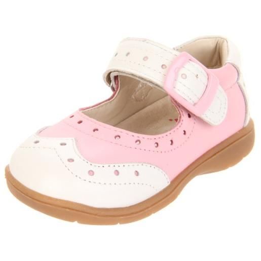 Umi etude 30704, scarpe basse ragazza, rosa (pink (pink/white)), 24