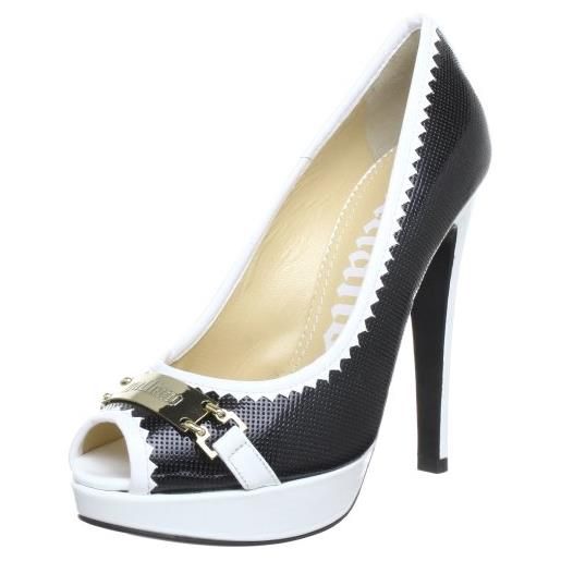 Galliano 910501, scarpe col tacco donna, nero (schwarz (schwarz 1)), 37