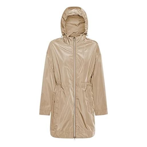 Geox w bulmya long parka, giacca donna, verde (oliva militare), 44