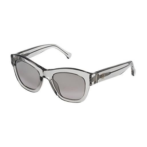 Loewe slw969m516s8x occhiali da sole, grigio (sh. Transp. Grey), 51 donna