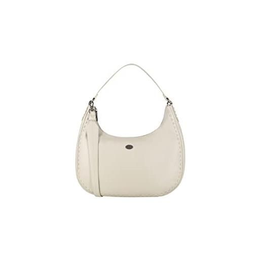 stormcloud, borsa a tracolla in pelle donna, bianco