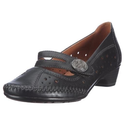 Jana fashion 8-8-24309-28, scarpe basse donna, nero (schwarz (black 001)), 38.5