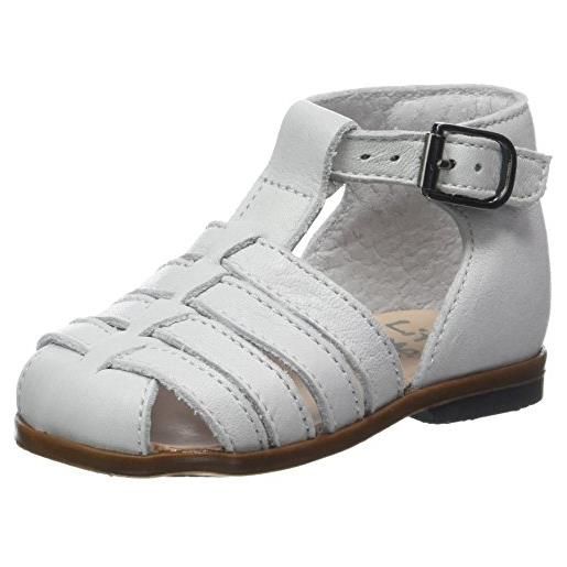 Little Mary jules, scarpe primi passi unisex - bimbi 0-24, bianco (blanc (sole ro blanc)), 24 eu