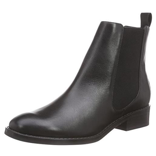 Aldo cydnee, scarpe col tacco con cinturino a t donna, nero (schwarz (black leather 97), 35