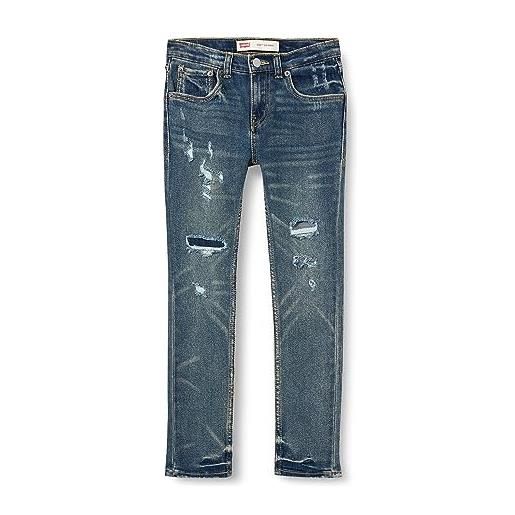 Levi's kids lvb 510 skinny fit jeans 8ej112, jeans bambino, teen spirit, 