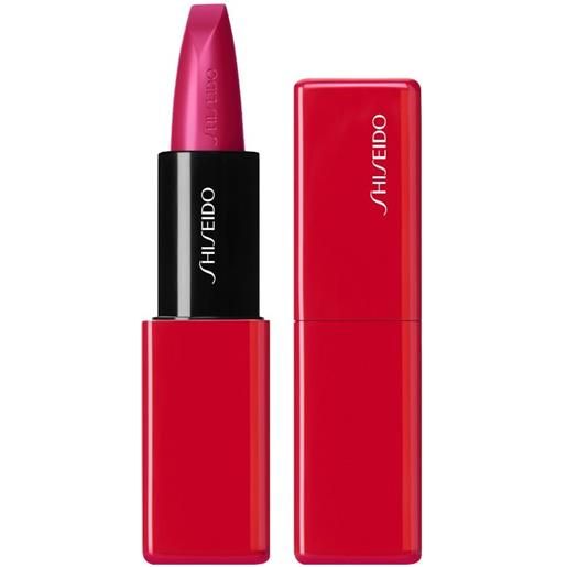Shiseido techno. Satin gel lipstick 422 fuchsia flux