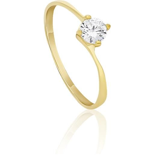 GioiaPura anello fidanzamento solitario gioiapura oro 375 gp9-s162313