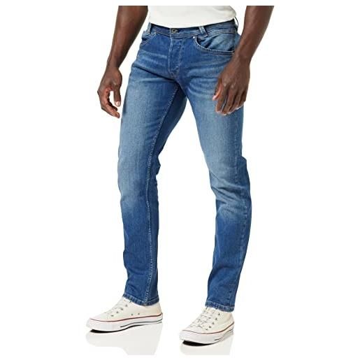 Pepe Jeans spike, jeans uomo, blu (denim-dn8), 33w / 32l