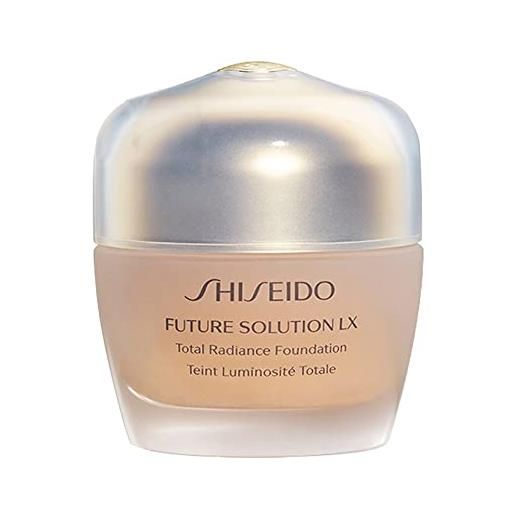 Shiseido future solution lx, fondazione anti-invecchiamento della pelle, tonalità 4, 30 ml